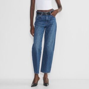 Denim Forum - The '90s Marlo Hi-Rise Baggy Jean - Size 26